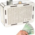 Prezent SKARBONKA WYKREŚLANA cel 5000 WYZWANIE OSZCZĘDZANIE upominek