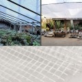 PLANDEKA BIAŁA 10x12m 100g PRZEŹROCZYSTA ZBROJONA UV Wodoodporne