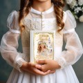 BIBLIA W PUDEŁKU Pamiątka Pierwszej Komunii Świętej PREZENT NA KOMUNIĘ