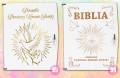 BIBLIA W PUDEŁKU Pamiątka Pierwszej Komunii Świętej PREZENT NA KOMUNIĘ