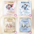 BIBLIA W PUDEŁKU Pamiątka Chrztu Świętego PREZENT NA CHRZEST od Chrzestnego       UVP-149-BIBLIA-CH-P