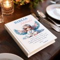 BIBLIA W PUDEŁKU Pamiątka Chrztu Świętego PREZENT NA CHRZEST od Chrzestnego       UVP-149-BIBLIA-CH-P