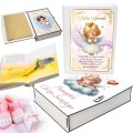 BIBLIA W PUDEŁKU Pamiątka Chrztu Świętego PREZENT NA CHRZEST od Chrzestnego       UVP-149-BIBLIA-CH-P