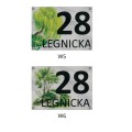 TABLICZKA Z NUMEREM NA DOM TABLICA ADRESOWA Aluminiowa Numer Domu Adresówka UVP-153-SIL-TERKOL-S