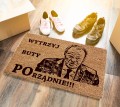 WYCIERACZKA PRZED DRZWI "Wytrzyj Buty POrządnie" TUSK Podeptaj Mnie 40X60