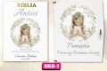 BIBLIA W PUDEŁKU Pamiątka Pierwszej Komunii Świętej PREZENT NA KOMUNIĘ