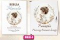 BIBLIA W PUDEŁKU Pamiątka Pierwszej Komunii Świętej PREZENT NA KOMUNIĘ