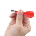 RZUTKI MAGNETYCZNE LOTKI DO DARTA Czerwone Do Gry 3 Sztuki Strzałki DART