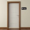 INFORMACYJNA TABLICZKA WSTĘP WZBRONIONY DYSTANSE Tablica Grawer 11X24cm