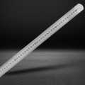 LINIJKA MIARA METALOWA DWUSTRONNA 40 CM / 16 CALI