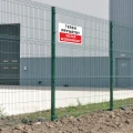 TABLICA TABLICZKA WSTĘP WZBRONIONY Uwaga Teren Prywatny BIAŁA PCV 32x22cm