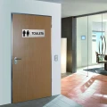 TABLICZKA TOALETA ZNAK DIBOND Tablica Na Drzwi TAŚMA NANO Trwała 30x11cm