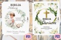 BIBLIA W PUDEŁKU Pamiątka Pierwszej Komunii Świętej PREZENT NA KOMUNIĘ