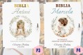 BIBLIA W PUDEŁKU Pamiątka Pierwszej Komunii Świętej PREZENT NA KOMUNIĘ