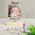 Prezent na Dzień MAMY Matki Ramka NA SZKLE Ze Zdjęciem Upominek Urodziny