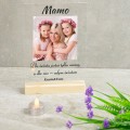 Prezent na Dzień MAMY Matki Ramka NA SZKLE Ze Zdjęciem Upominek URODZINY