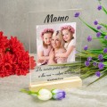 Prezent na Dzień MAMY Matki Ramka NA SZKLE Ze Zdjęciem Upominek URODZINY