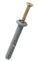 KOŁKI SZYBKIEGO MONTAŻU Z WKRĘTAMI WKRĘT 6x40mm 12 szt