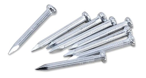 GWOŹDZIE MAŁE GWOŹDZIKI STALOWE SREBRNE 1,4x25mm 60 szt