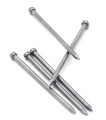 GWOŹDZIE MAŁE GWOŹDZIKI STALOWE SREBRNE 1,4x25mm 60 szt