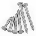 8x30mm ŚRUBY WKRĘTY DO DREWNA NA KLUCZ Z ŁBEM SZEŚCIOKĄTNYM 4 szt