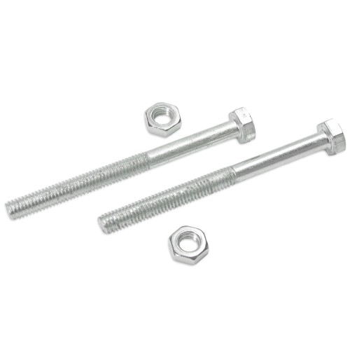 M6x70mm ŚRUBA SZEŚCIOKĄTNA ŚRUBY Z NAKRĘTKĄ OCYNK ŁEB 6-KĄTNY 3szt
