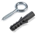 5x85mm WKRĘT OCZKOWY Z KOŁKIEM KOŁEK GWINT HAK OCYNK 2 szt
