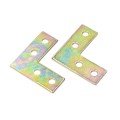 40x40x15mm KĄTOWNIK MEBLOWY MONTAŻOWY PŁASKI + WKRĘTY 4szt
