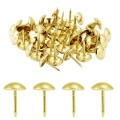 GUZIKI TAPICERSKIE ZŁOTE GOLD PINEZKI 18x23mm 10szt