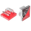 14x14mm ORGANIZER UCHWYT MASKOWNICA ZACZEP KLIPS DO KABLI SAMOPRZYLEPNY 10 szt