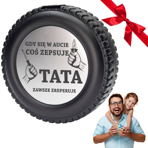PREZENT DLA TATY NA DZIEŃ OJCA ZESTAW KLUCZY NASADOWYCH 24 ELEMENTY TATA