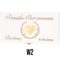 PAMIĄTKA BIERZMOWANIA Pudełko na Pieniądze PREZENT BIERZMOWANIE