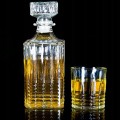 KARAFKA Z GRAWEREM 4 SZKLANKI Z GRAWEREM DO WHISKY
