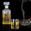 KARAFKA Z GRAWEREM 4 SZKLANKI Z GRAWEREM DO WHISKY