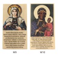 ELEGANCKI ZESTAW KOLĘDOWY Z IKONĄ Metalowy Krzyż z Jezusem Świecznikx2