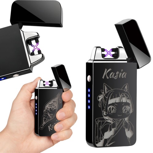 ZAPALNICZKA PLAZMOWA USB ANIME PREZENT DLA NIEJ NIEGO URODZINY IMIENINY