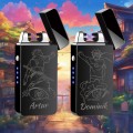 ZAPALNICZKA PLAZMOWA USB ANIME PREZENT DLA NIEJ NIEGO URODZINY IMIENINY