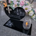 SOLARNY ZNICZ Led Statuetka NA CMENTARZ GRÓB DUŻA Lampka Led z Grawerem