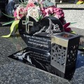 SOLARNY ZNICZ Led Statuetka NA CMENTARZ GRÓB DUŻA Lampka Led z Grawerem