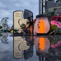 WIECZNY ZNICZ SOLARNY Statuetka dla RODZICÓW na Grób Wszystkich Świętych LED