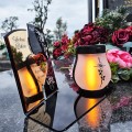 WIECZNY ZNICZ SOLARNY Statuetka dla BABCI na Grób Wszystkich Świętych LED