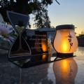 SOLARNY ZNICZ Led Statuetka NA CMENTARZ GRÓB DUŻA Lampka Led z Grawerem