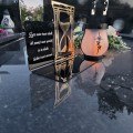 SOLARNY ZNICZ Led Statuetka NA CMENTARZ GRÓB DUŻA Lampka Led z Grawerem