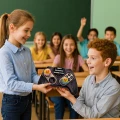 Prezent na Dzień Chłopaka PAD Z NADRUKIEM na lizaki szkoła przedszkole gra
