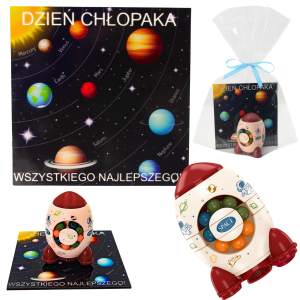 PREZENT NA DZIEŃ CHŁOPAKA DO SZKOŁY SZKOŁA przedszkole ZABAWKI EDUKACYJNE