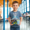 PREZENT NA DZIEŃ CHŁOPAKA DO SZKOŁY SZKOŁA przedszkole ZABAWKI EDUKACYJNE