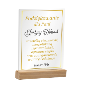 PREZENT NA DZIEŃ NAUCZYCIELA DLA WYCHOWAWCY PRZEDSZKOLE PODZIĘKOWANIE
