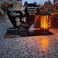 ZNICZ SOLARNY DLA MAMY LED NA GRÓB MATKI NA CMENTARZ ZŁOTY LAMPKA NOWOSCI