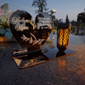 ZNICZ SOLARNY DLA MAMY LED NA GRÓB MATKI NA CMENTARZ SERCE LAMPKA NOWOSCI