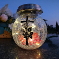 ZNICZ SOLARNY LED LAMPION NA GRÓB STATUETKA NA CMENTARZ RÓŻA KRZYŻ NOWOSCI